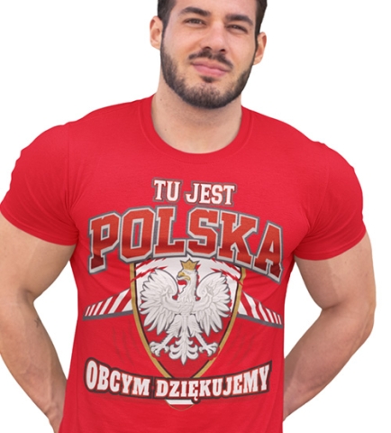 KOSZULKA PATRIOTYCZNI Tu jest Polska